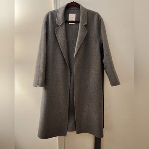 Mango Wool Blend Belted Coat